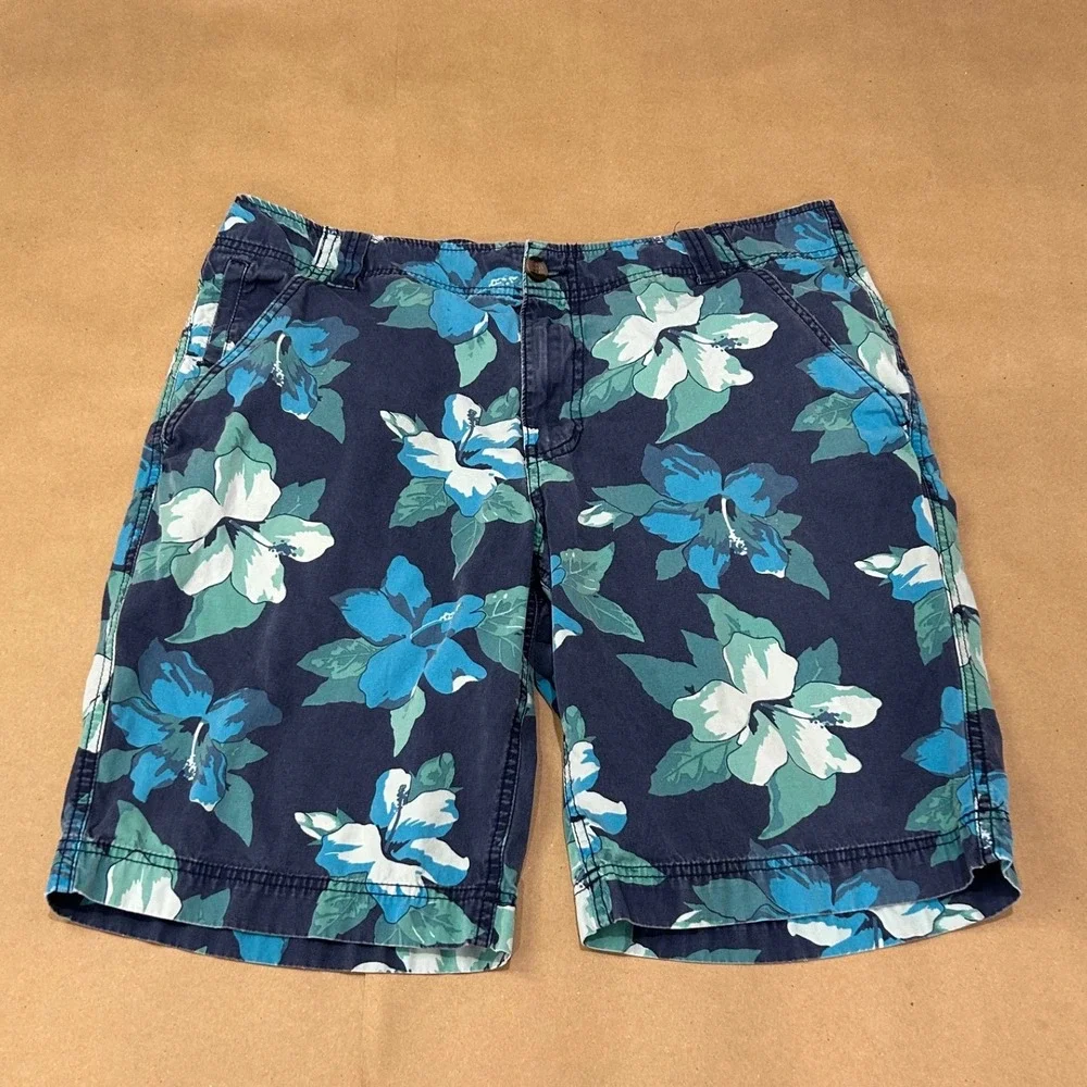 Mossimo Blue Floral Shorts Mens 36